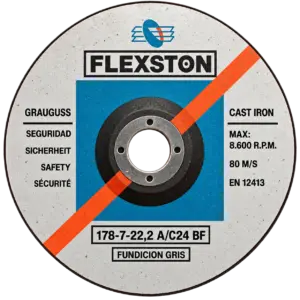 178x7 Fundición Gris Flexston